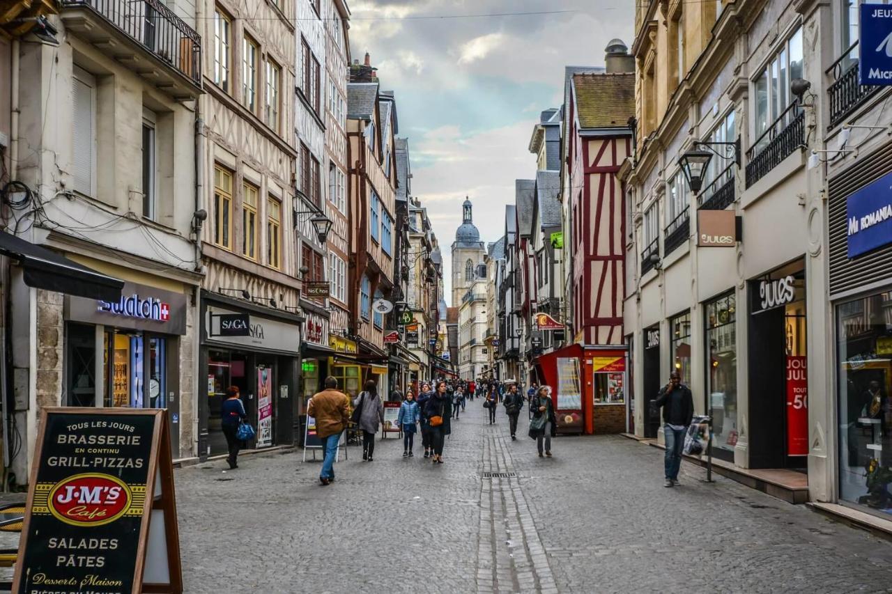 Ancien Hotel Particulier - Pl Du Vieux Marche 4 Pers Rouen Exteriér fotografie